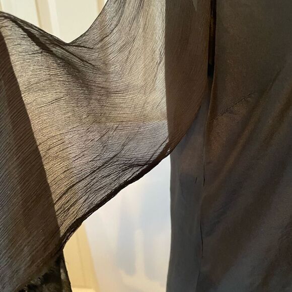 Viviana Uchitel Silk Blouse size 2 - Picture 6 of 10